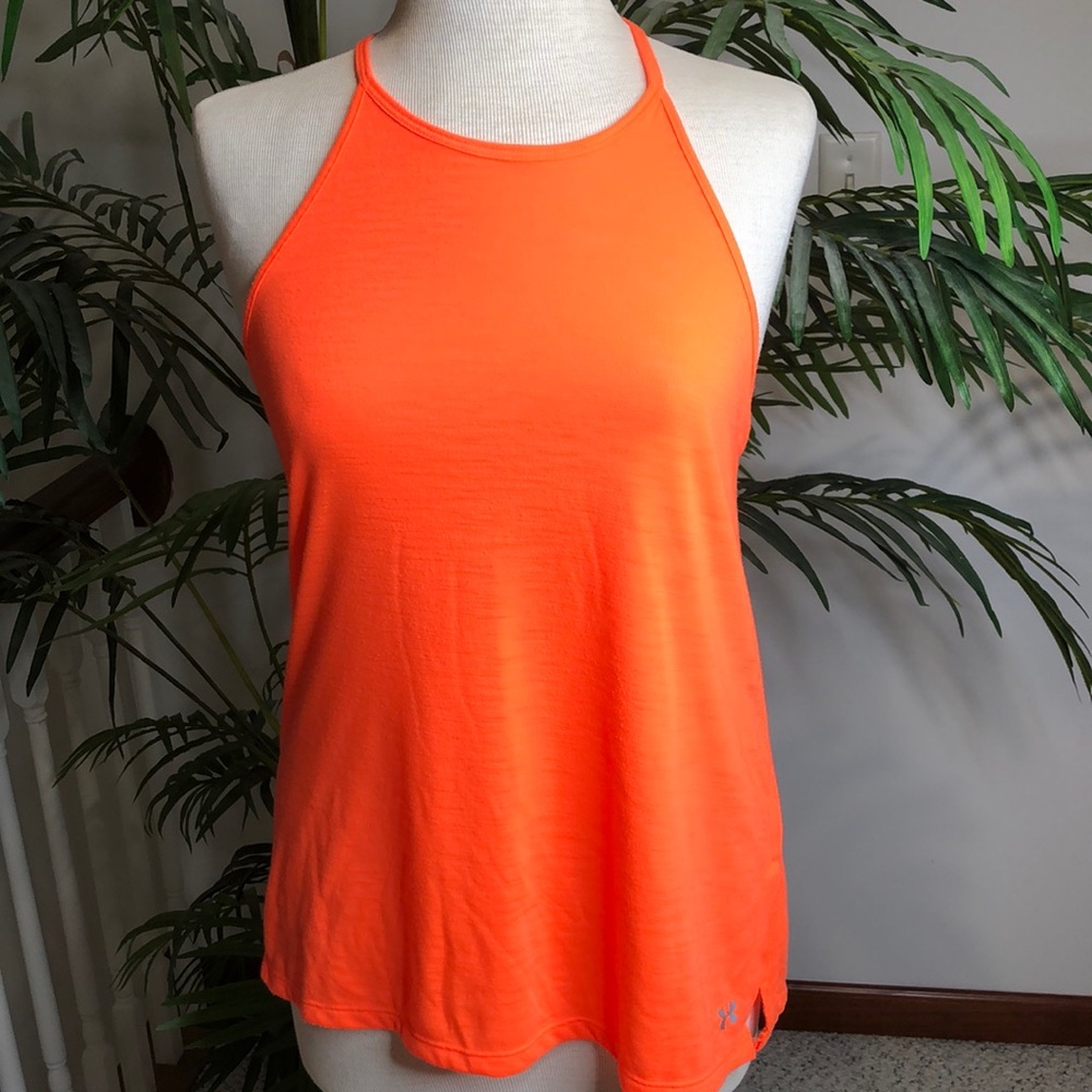 Under Armour heat gear workout tank ladies sz S